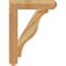 Ekena Millwork Funston Craftsman Rough Sawn Bracket, Western Red Cedar, 4"W x 22"D x 30"H BKT04X22X30FST04RWR - alternate 4